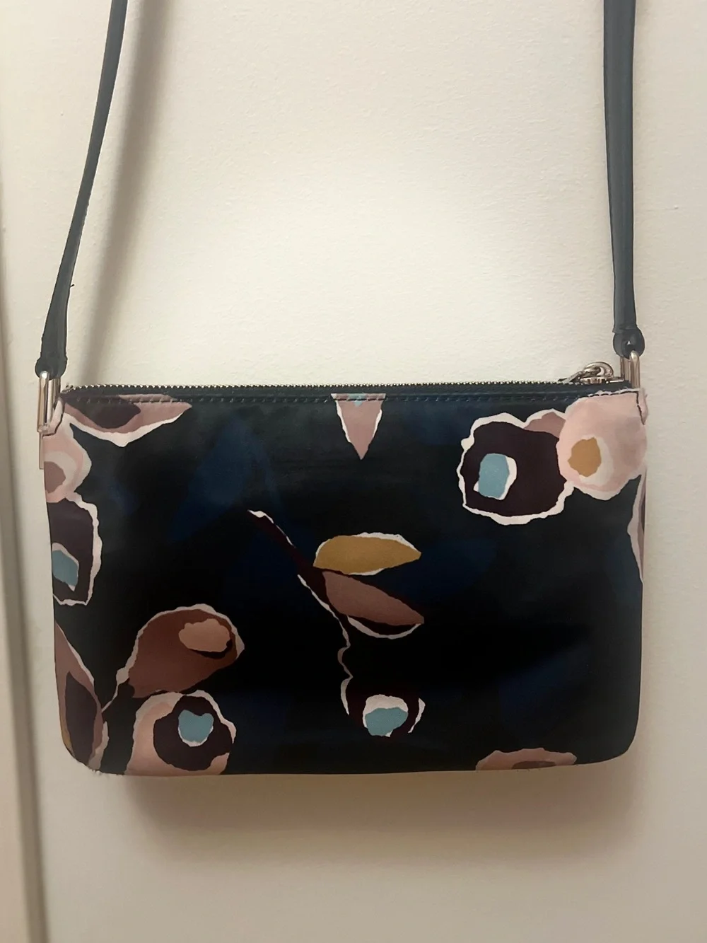 Kate Spade New York Dawn Paper Rose Triple Gusset Crossbody
